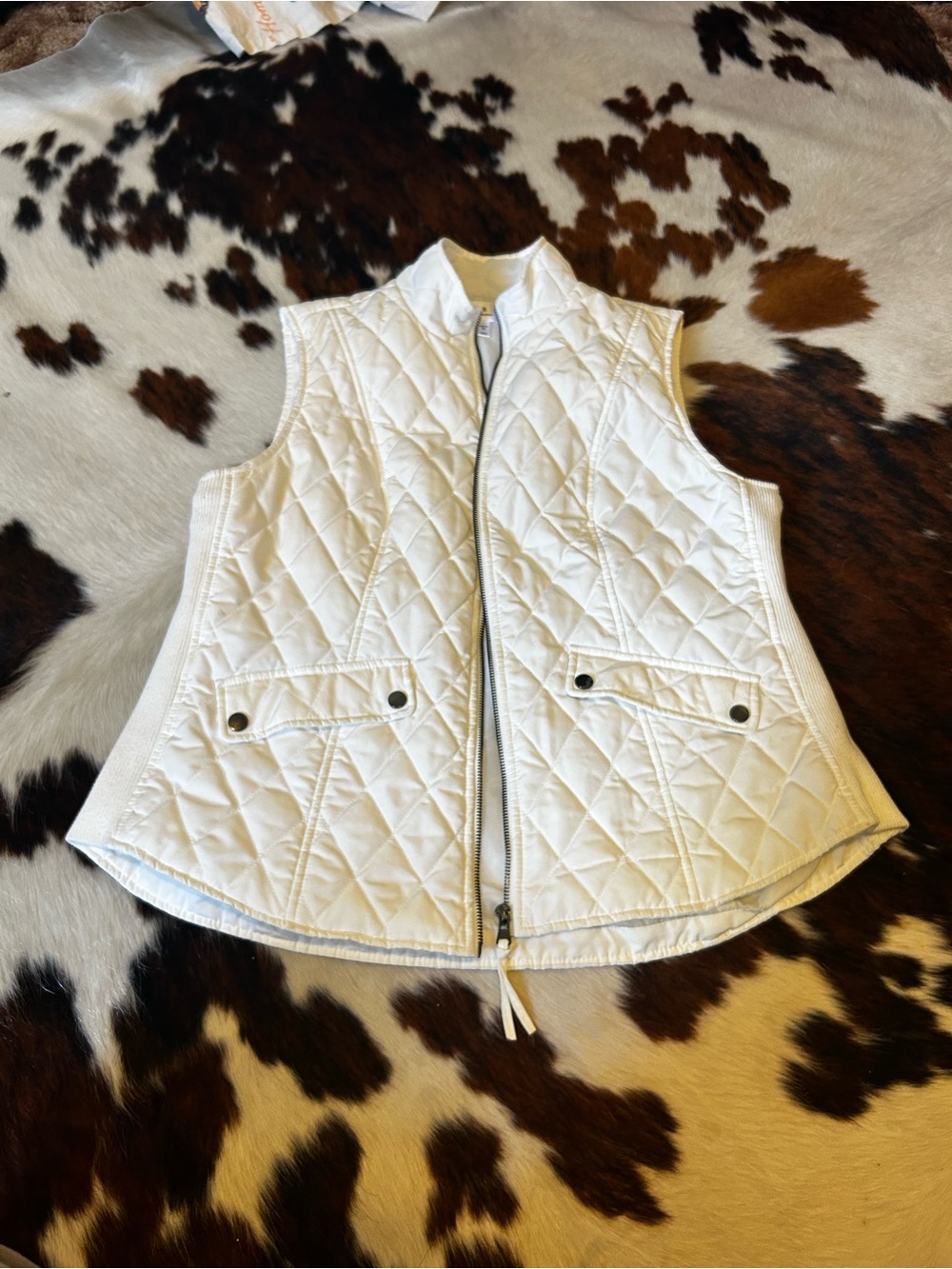 Quilted Sleeveless Puffer Vest